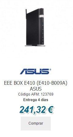 Ordenador de mesa Asus