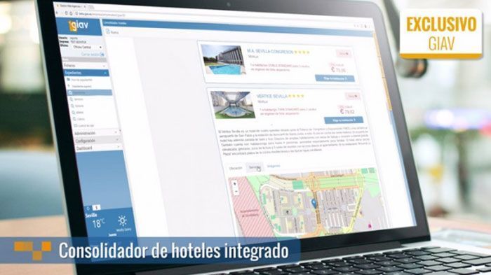 Consolidador de hoteles