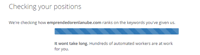 Checking Rankings Checking Rankings