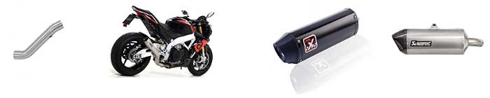 Escapes moto