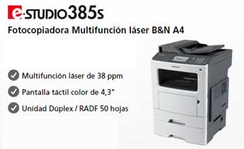 Fotocopiadora Láser Multifunción BN A4 Fotocopiadora Láser Multifunción BN A4