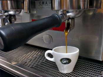 Temperatura del agua café