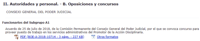 Buscar oposiciones BOE Buscar oposiciones BOE