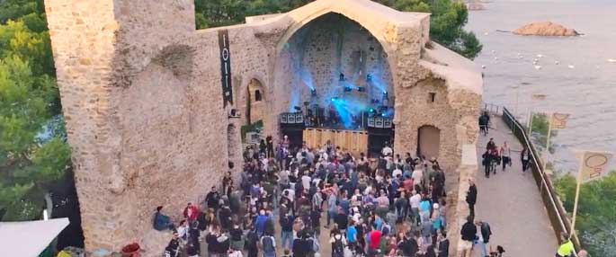 Drones para conciertos