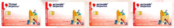 Ticket Ecovale despensas Ticket Ecovale despensas