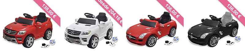 Coches eléctricos correpasillos Coches eléctricos correpasillos