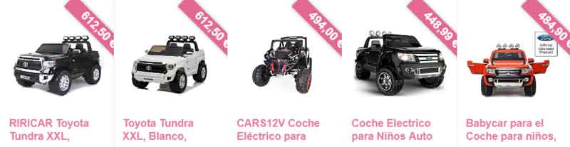 Coches eléctricos de dos plazas Coches eléctricos de dos plazas