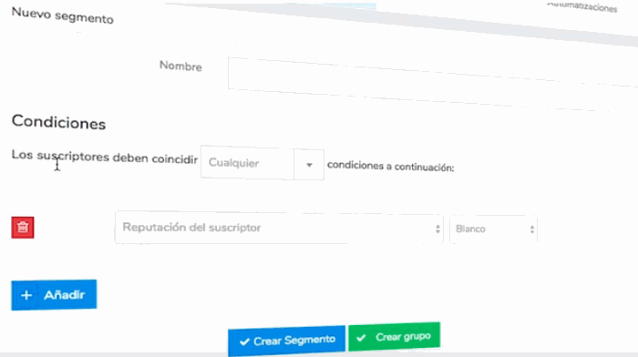 Segmentación Mailrelay Segmentación Mailrelay