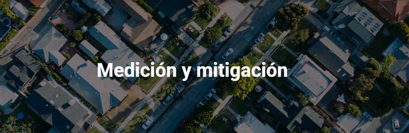 Medición mitigación gas radón