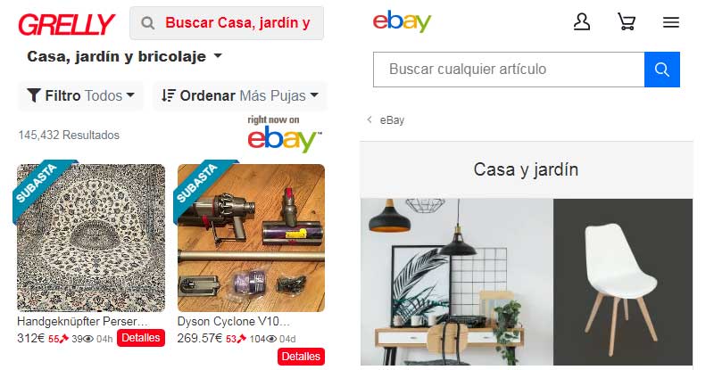 Comparador Grelly eBay Comparador Grelly eBay
