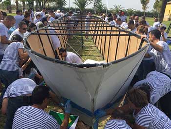 Construir un barco Gymkhana