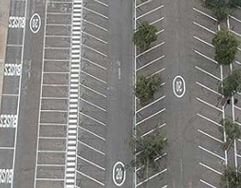 Estacionamiento oblicuo batería Estacionamiento oblicuo batería