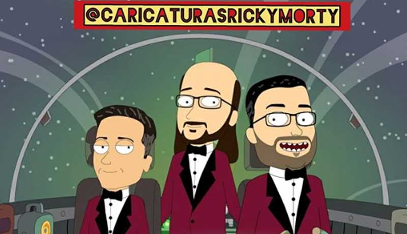 Caricaturas Rick y Morty
