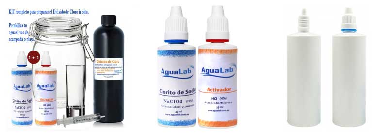 Potabilizar el agua con clorito de sodio