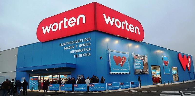 Rótulo Worten