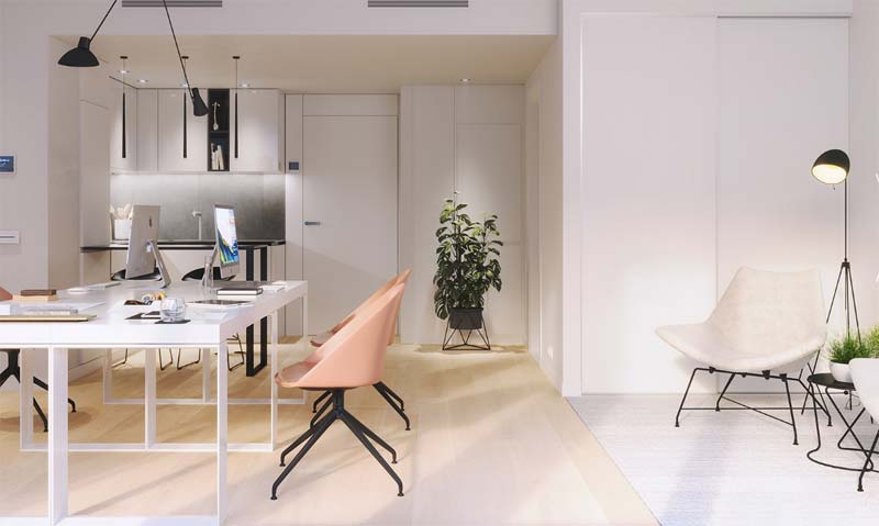 Coworking en el mismo edificio