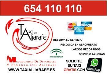 Taxi Aljarafe formas de pago