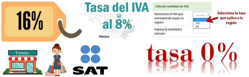 Tasas de IVA México