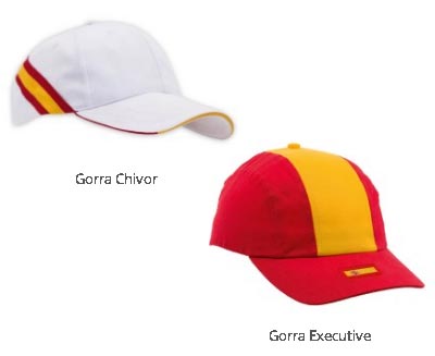 Regalos y gorras para eventos deportivos