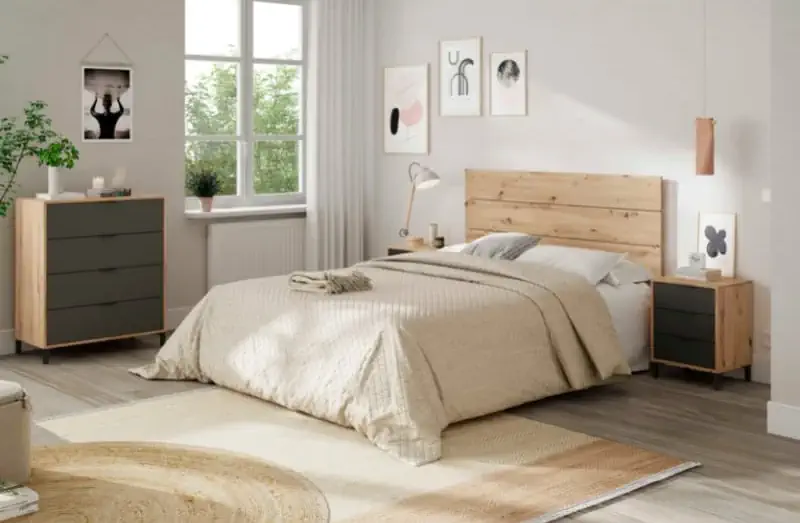 Pack mobiliario y decoración dormitorio barato Pack mobiliario y decoración dormitorio barato