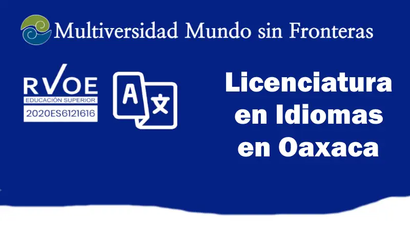 Licenciatura de idiomas en Oaxaca