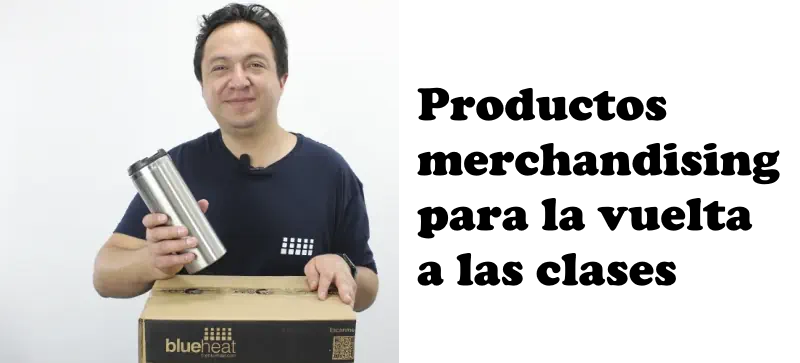 Productos merchandising vuelta clases